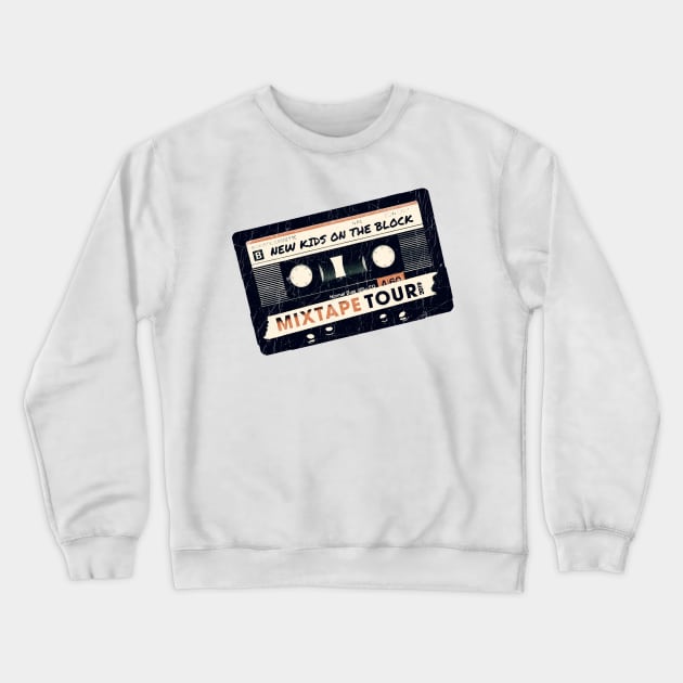 Cassette Tape Retro Vintage NKOTB Crewneck Sweatshirt by DudiDama.co